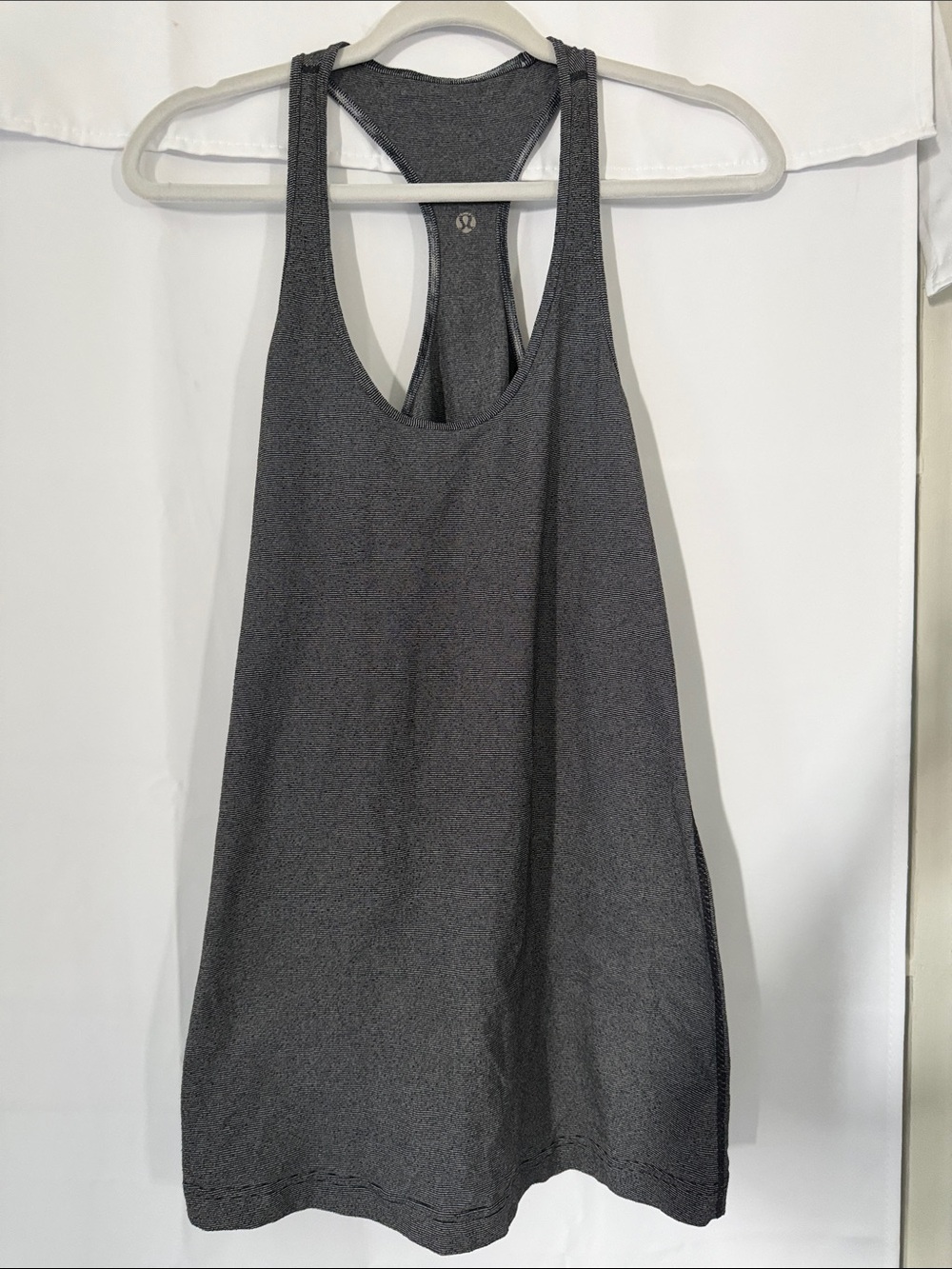 lululemon athletica Charcoal Gray Racerback Training Tank
